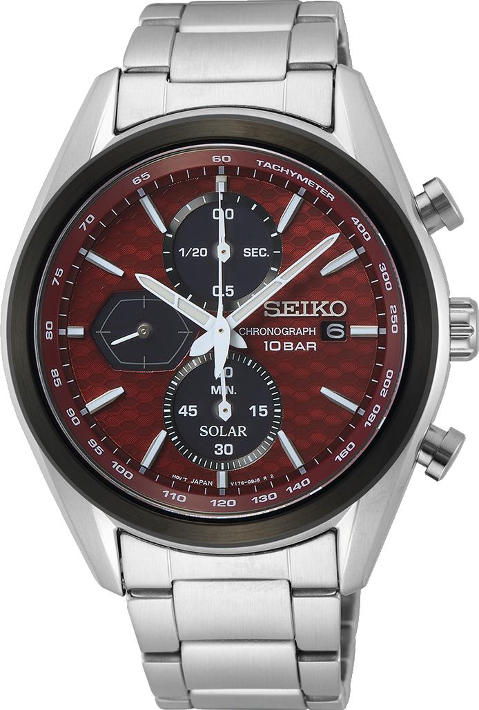 SEIKO CHRONO SPORT RED
