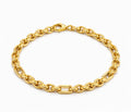 Pulsera de Eslabones en Oro Amarillo