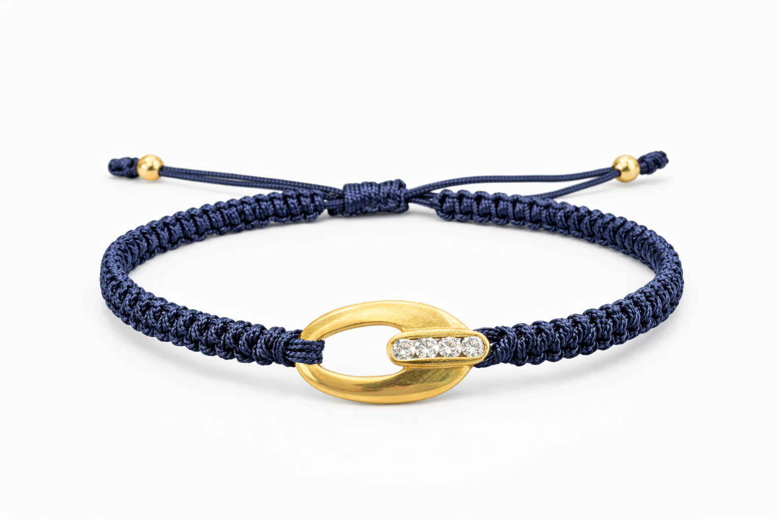 Pulsera Aura Brillante en Oro Amarillo y Diamantes