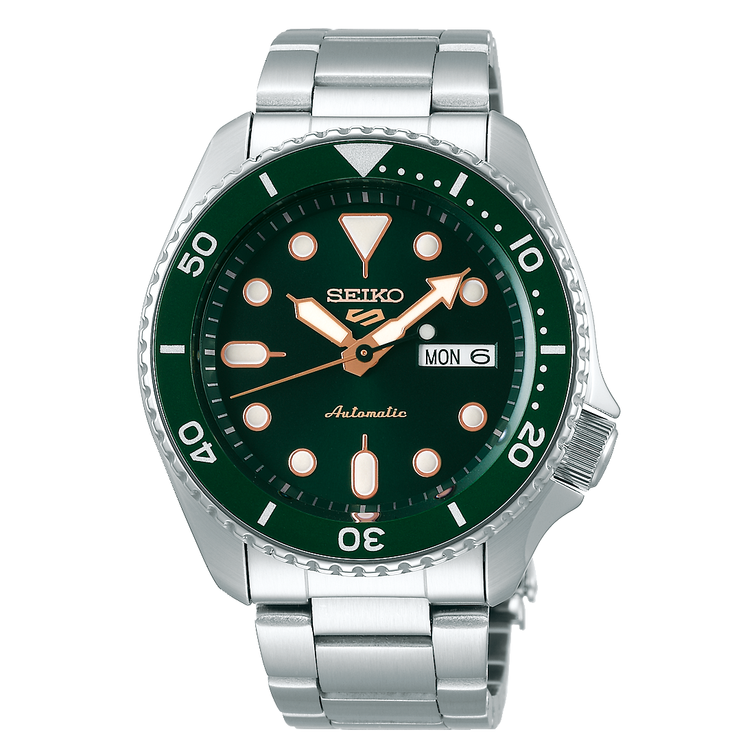 SEIKO 5 GREEN NOIR