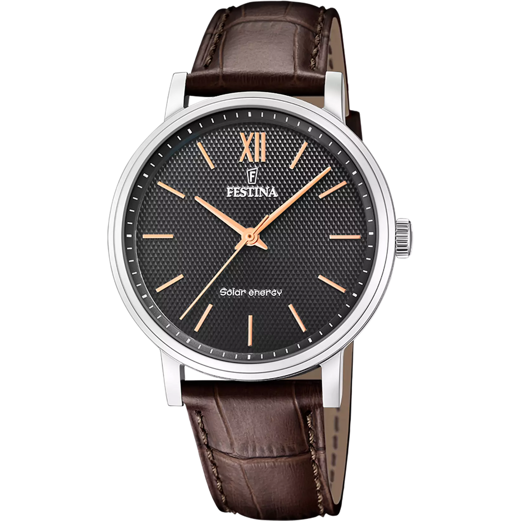 FESTINA SOLAR LEATHER