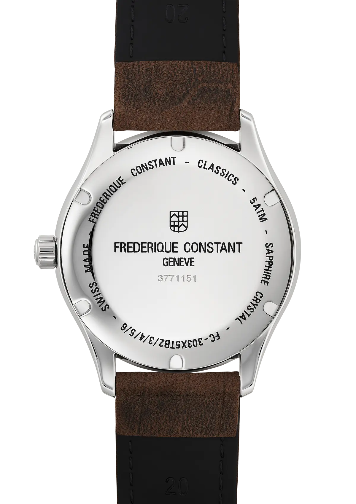 FREDERIQUE CONSTANT CLASSIC BROWN