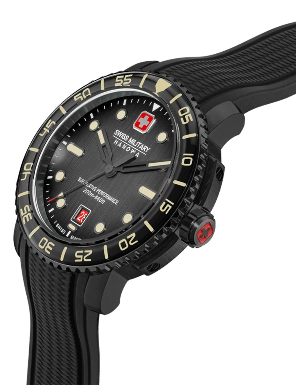 SWISS MILITARY BLACK MARLIN