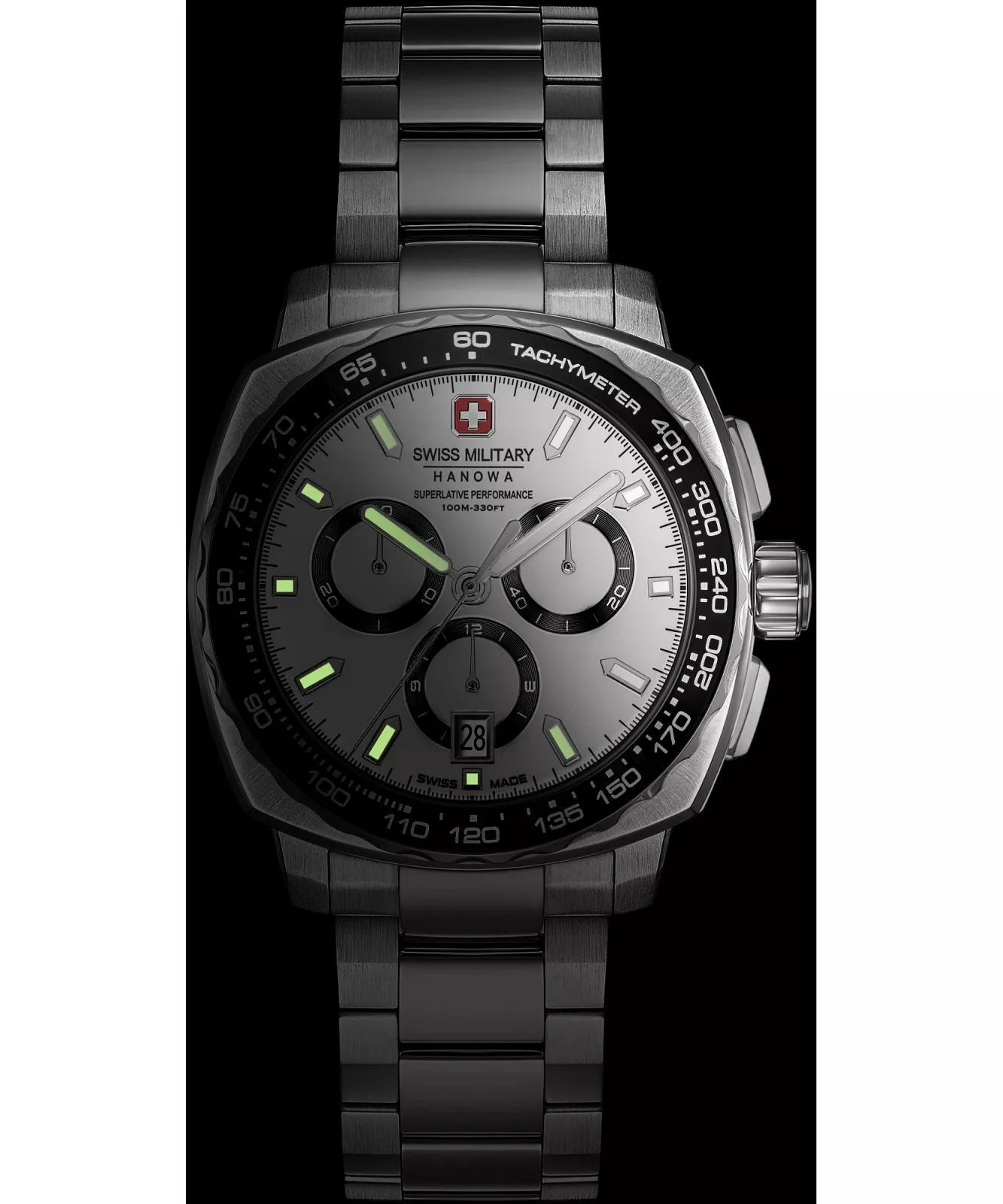 SWISS MILITARY SPEEDWELL CHRONO